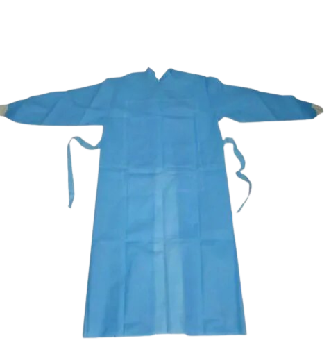 Халат медичний хірургічний 110 см, щ. 30 г/м2, (спанбонд), нестерильний